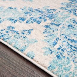 Livabliss Harput-Vintage Blue Grey Ivory Traditional Boho Living Rug in Teal - Size: 120 cm x 170 cm - thumbnail 7