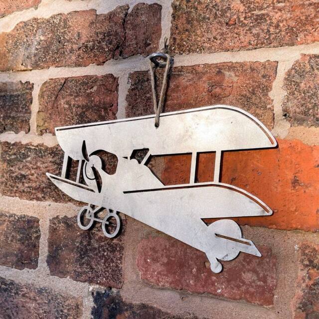 Poppyforge Hanging Tiger Moth Garden Art - W15 x H23 cm in Silver - image 1
