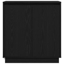Berkfield Home Sideboard with LED Black Oak 71x34.5x75 cm Engineered Wood - thumbnail 7
