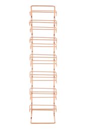 Orsina Elegant 12 Tier Wine Rack With Copper Finish, Vertical Design Wine Rack For Livingroom, Sturdy Wine Rack in Gold - thumbnail 4