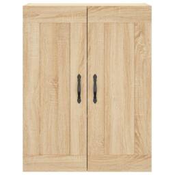 Berkfield Home Highboard Sonoma Oak 69.5x34x180 cm Engineered Wood in Light Brown - thumbnail 6