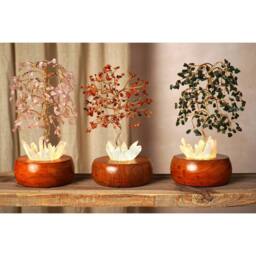 Serenity Carnelian LED Glow Tree in Orange - thumbnail 7