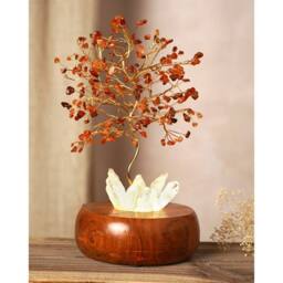 Serenity Carnelian LED Glow Tree in Orange - thumbnail 6
