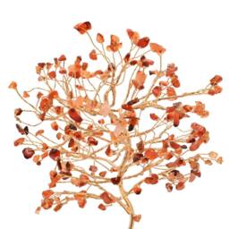 Serenity Carnelian LED Glow Tree in Orange - thumbnail 5
