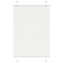 Berkfield Home Pleated Blind White 90x100 cm Fabric Width 89.4 cm Polyester - thumbnail 4