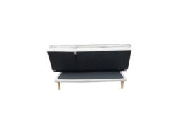 DS Living Bello 2 Seater Sofa Bed in Silver - thumbnail 9