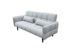 DS Living Bello 2 Seater Sofa Bed in Silver - thumbnail 4