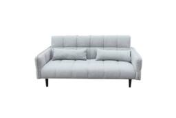 DS Living Bello 2 Seater Sofa Bed in Silver - thumbnail 3