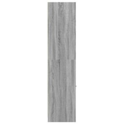 Berkfield Home Apothecary Cabinet¬†Grey Sonoma 30x41x174.5 cm Engineered Wood in Grey - thumbnail 6
