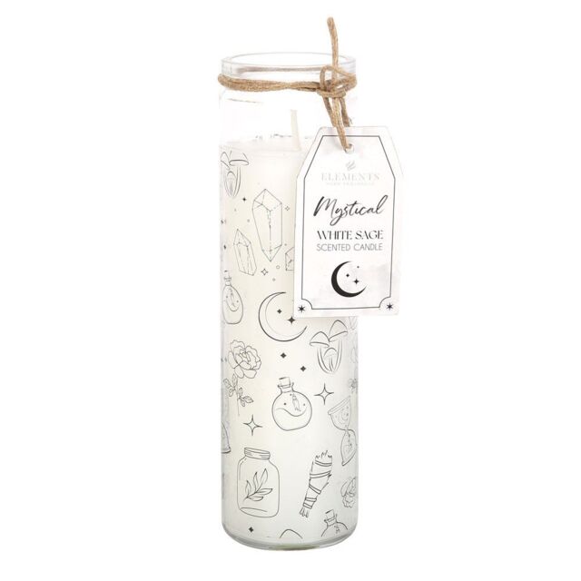 Something Different Tube Scented Candle in White - image 1
