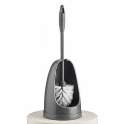Bedsland H+ Toilet Brush & Holder Hygienic Durable Bathroom Cleaning Set in Grey - thumbnail 7