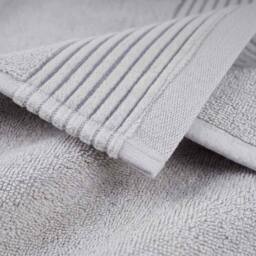 Bedable Plush Zero-Twist Cotton Towel - Face Towel - Hand Towel - Bath Towel -Bath Sheet in Grey - thumbnail 4