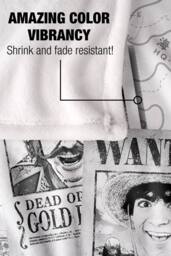 Netflix One Piece Monkey D.Luffy Wanted Poster Soft Throw Blanket 152 X 127 Cm - thumbnail 4