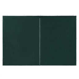Berkfield Home Party Tent Sidewall 2 pcs with Zipper PE Green - thumbnail 2