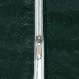 Berkfield Home Party Tent Sidewall 2 pcs with Zipper PE Green - thumbnail 3