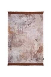 Laurence Llewelyn-Bowen 'Venus Primavera' Velvet Throw in Natural - Size: 130 cm x 180 cm - thumbnail 3