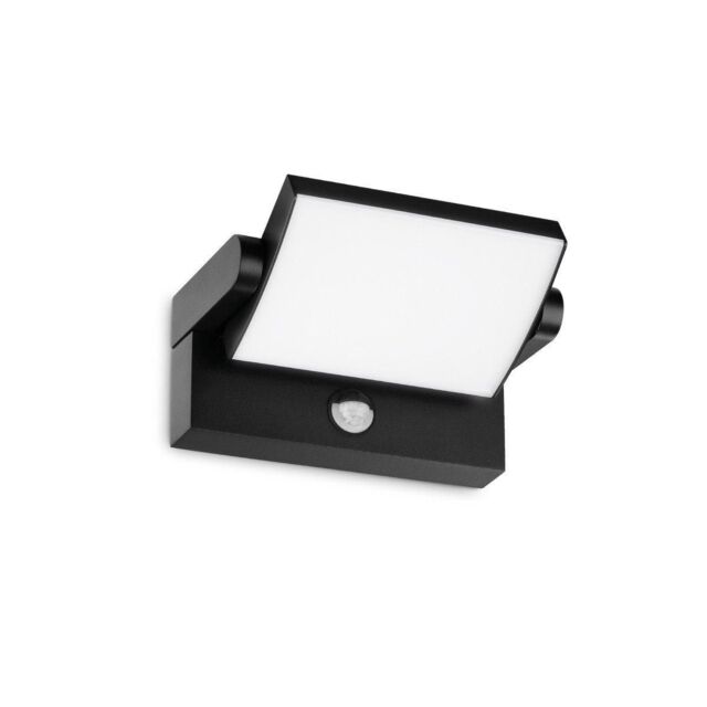 Netlighting SWIPE LED Outdoor Motion Sensor Wall Lamp Black 3000K IP54