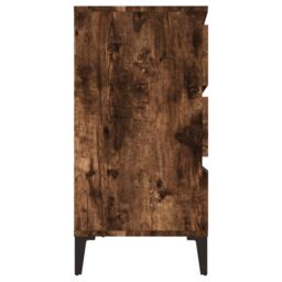 Berkfield Home Sideboard Smoked Oak 60x35x70 cm Engineered Wood in Brown - Size: 60 x 35 x 70 cm - thumbnail 6