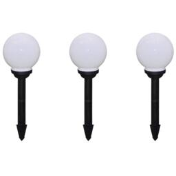 Berkfield Home Outdoor Pathway Lamps 6 pcs LED 20 cm with Ground Spike in White - thumbnail 2