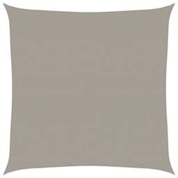 Berkfield Home Sunshade Sail 160 g/m¬≤ Square Light Grey 4x4 m HDPE - thumbnail 2