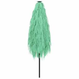 Berkfield Home Durable Garden Parasol with Steel Pole Green 268x268x226 cm - Size: 268 x 268 x 226 cm - thumbnail 6
