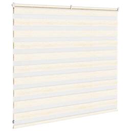 Berkfield Home Zebra Blind Marble Beige 160x100 cm Fabric Width 155.9 cm Polyester - thumbnail 4