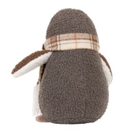 Paoletti Boucle Penguin Novelty Door Stop in Grey - thumbnail 2