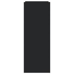 Berkfield Home Shoe Cabinet Black 74.5x37.5x100 cm Engineered Wood - thumbnail 5