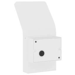 Berkfield Home Outdoor LED Wall Lights 2pcs White Die-cast Aluminium - thumbnail 7