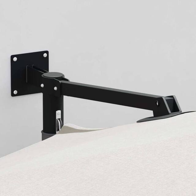 Berkfield Home Modern Cantilever Umbrella Sand Polyester, Aluminium Large Collapsible in Beige - image 1