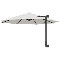 Berkfield Home Modern Cantilever Umbrella Sand Polyester, Aluminium Large Collapsible in Beige - thumbnail 6