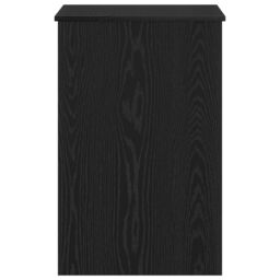 Berkfield Home Desk Black Oak 100x50x76 cm Engineered wood - Size: 100 x 50 x 76 cm - thumbnail 8