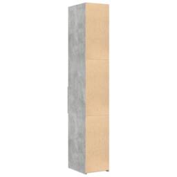 Berkfield Home Highboard Concrete Grey 30x42.5x185 cm Engineered Wood - thumbnail 6