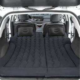 Nordara SUV Car Inflatable Air Bed With Pump & 2 Pillows in Black - thumbnail 1