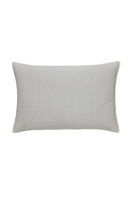1951 'Tahra' Cotton Sateen Cushion in Silver - Size: 40 cm x 60 cm - image 1