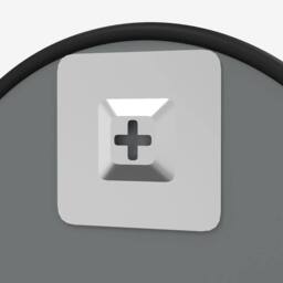 Berkfield Home Wall Mirror Black √ò 30 cm Round - thumbnail 5