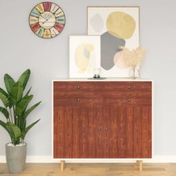 Berkfield Home Self-adhesive Furniture Film Acacia 500x90 cm PVC in Brown