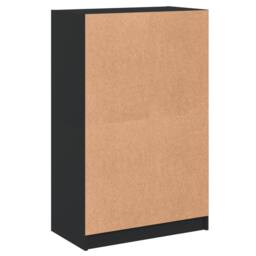Berkfield Home Highboard with Doors Black 68x37x109 cm Engineered Wood - Size: 68 x 37 x 109 cm - thumbnail 9