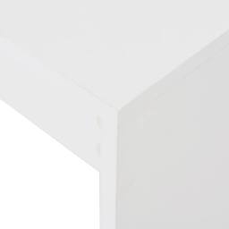 Berkfield Home Bar Table with Shelf White 110x50x103 cm - Size: 110 x 50 x 103 cm - thumbnail 5