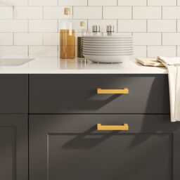 Berkfield Home Cabinet Handles 20 pcs Gold 96 mm Stainless Steel - thumbnail 1
