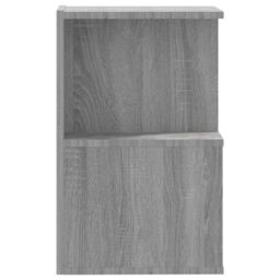 Berkfield Home Bedside Cabinet Grey Sonoma 35x35x55 cm Engineered Wood - Size: 35 x 35 x 55 cm - thumbnail 6