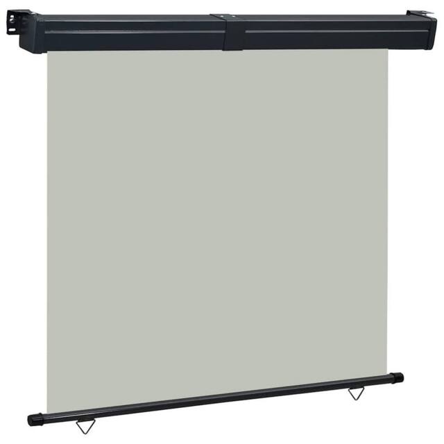 Berkfield Home Balcony Side Awning 170x250 cm Grey - image 1