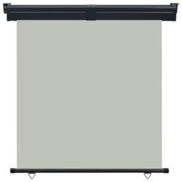 Berkfield Home Balcony Side Awning 170x250 cm Grey - thumbnail 2