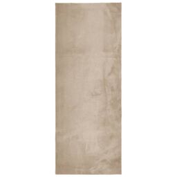 Berkfield Home Rug HUARTE Short Pile Soft & Washable Sand 80x200 cm in Brown - Size: Medium - thumbnail 2