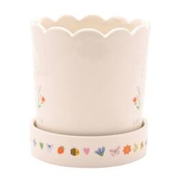 Love Life Sentiment Gift Plant Pot - Home - Size: Small - thumbnail 2