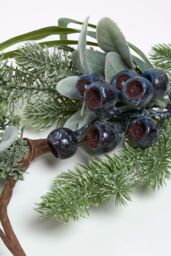 Homescapes Artificial Blueberry Garland, 150 cm in Green - thumbnail 2