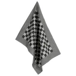 Berkfield Home Soft 10 Piece Towel Set Black & White Cotton - thumbnail 8