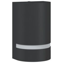Berkfield Home Outdoor Wall Light Black Die-cast Aluminium - thumbnail 2