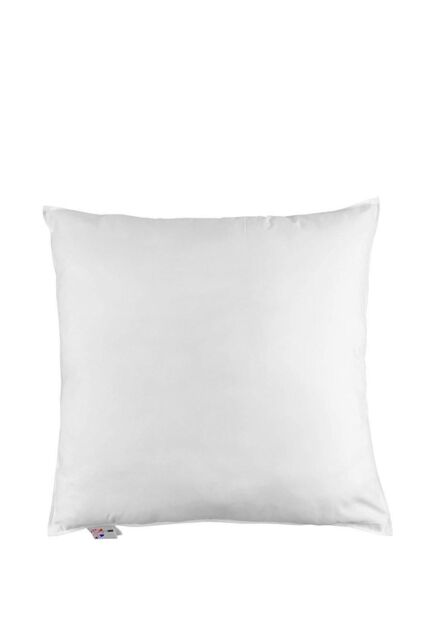 Homescapes Duck Feather & Down Euro Continental Square Pillow - 80cm x 80cm in White - Size: 80 cm x 80 cm - image 1