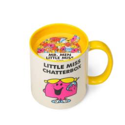 Mr. Men And Little Miss Little Miss Chatterbox Mug Candle Lemon & Raspberry Scent 256g in Off-White - Size: Medium - thumbnail 3